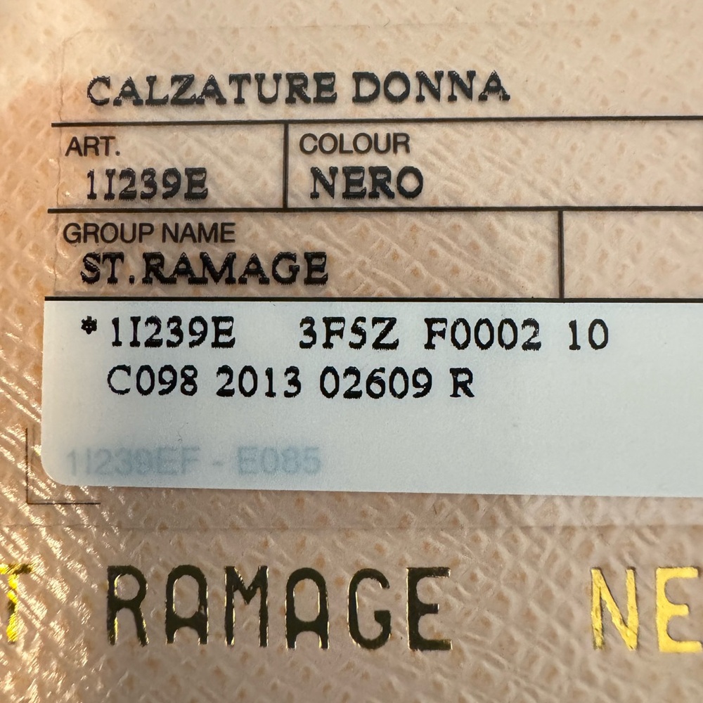 PRADA ST. RAMAGE CALZATURE DONNA NERO HEELS - Picture 6 of 16